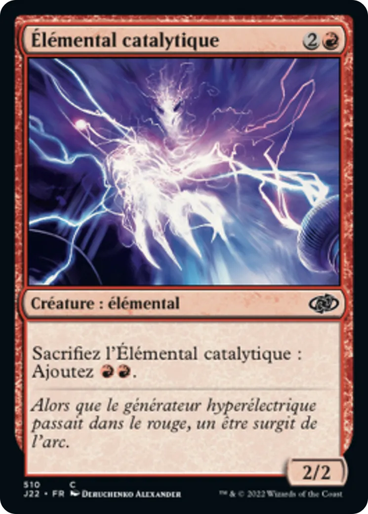 Élémental catalytique — Jumpstart 2022 — Magic: The Gathering