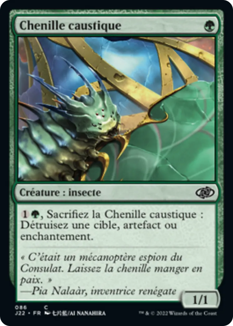 Chenille caustique — Jumpstart 2022 — Magic: The Gathering