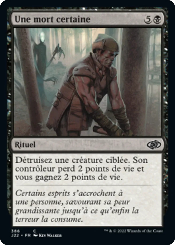 Une mort certaine — Jumpstart 2022 — Magic: The Gathering
