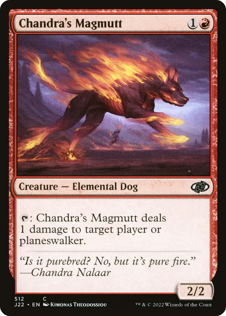 Chandra's Magmutt — Jumpstart 2022 — Magic: The Gathering