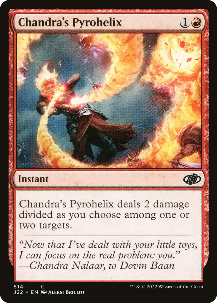 Chandra's Pyrohelix — Jumpstart 2022 — Magic: The Gathering