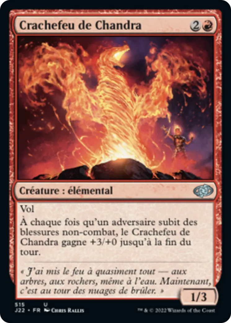 Crachefeu de Chandra — Jumpstart 2022 — Magic: The Gathering