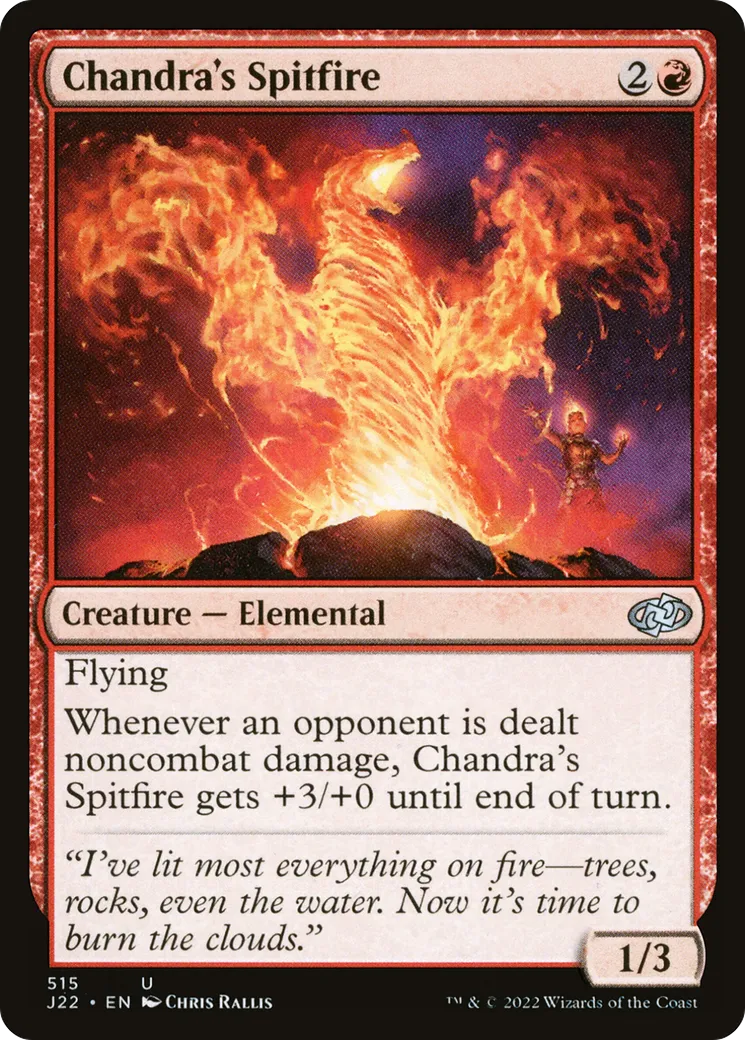 Chandra's Spitfire — Jumpstart 2022 — Magic: The Gathering