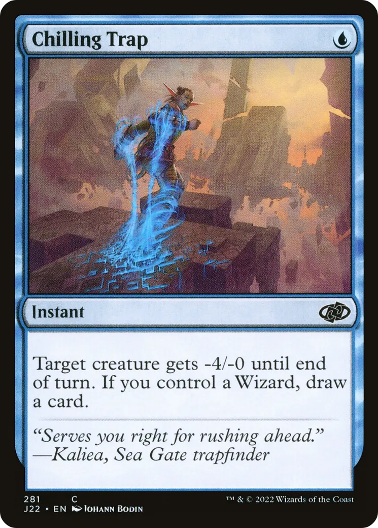 Chilling Trap — Jumpstart 2022 — Magic: The Gathering