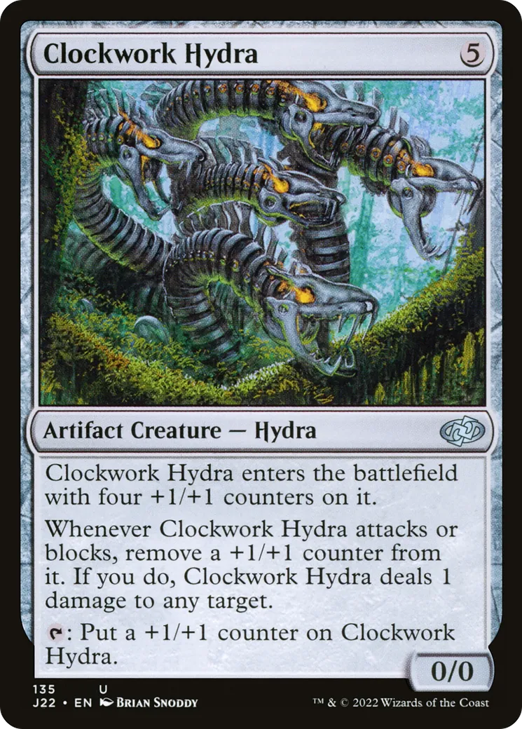 Clockwork Hydra — Jumpstart 2022 — Magic: The Gathering