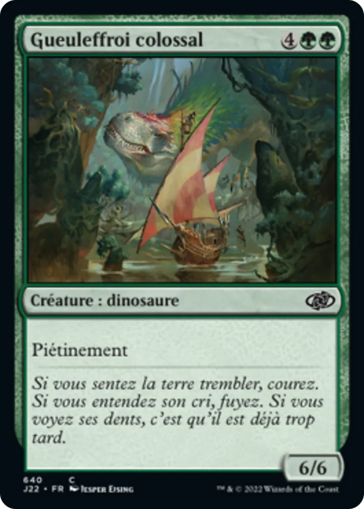 Gueuleffroi colossal — Jumpstart 2022 — Magic: The Gathering