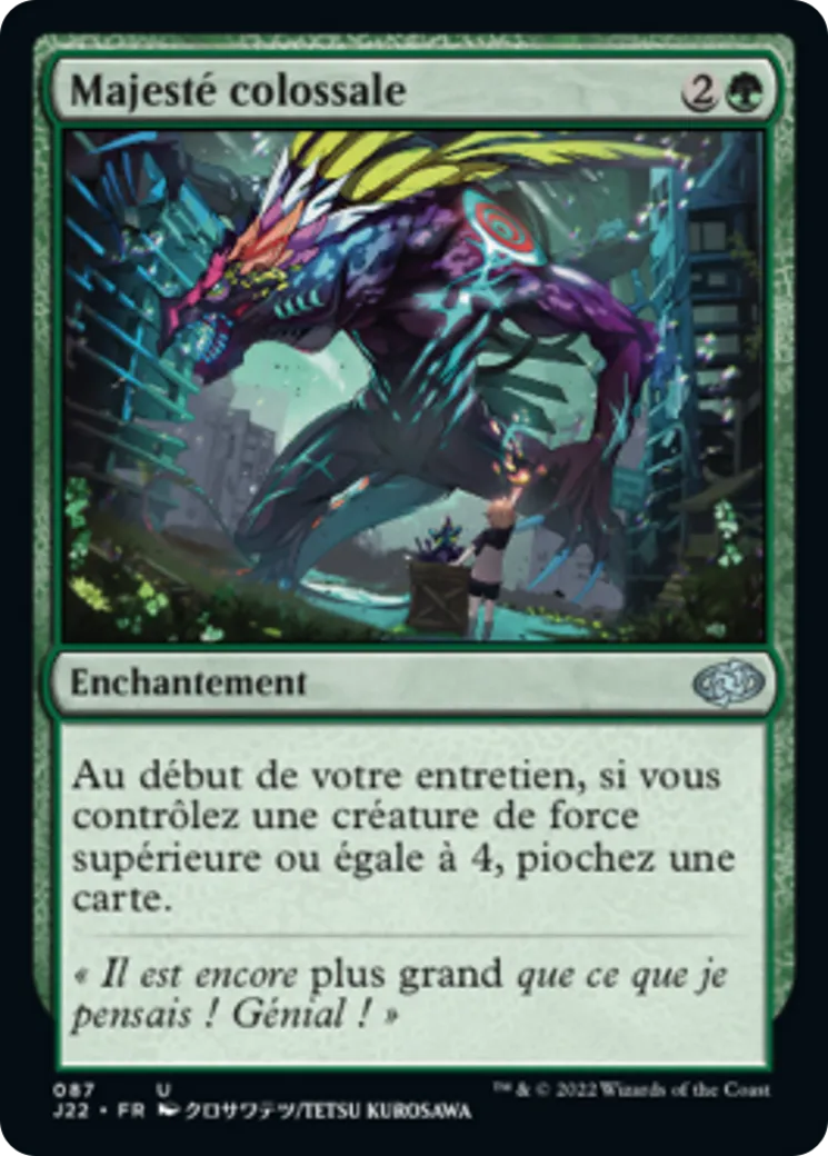 Majesté colossale — Jumpstart 2022 — Magic: The Gathering