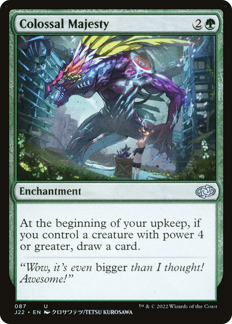 Colossal Majesty — Jumpstart 2022 — Magic: The Gathering