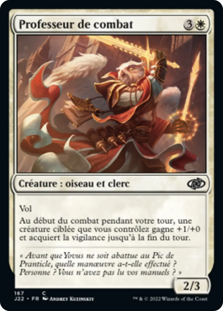 Professeur de combat — Jumpstart 2022 — Magic: The Gathering