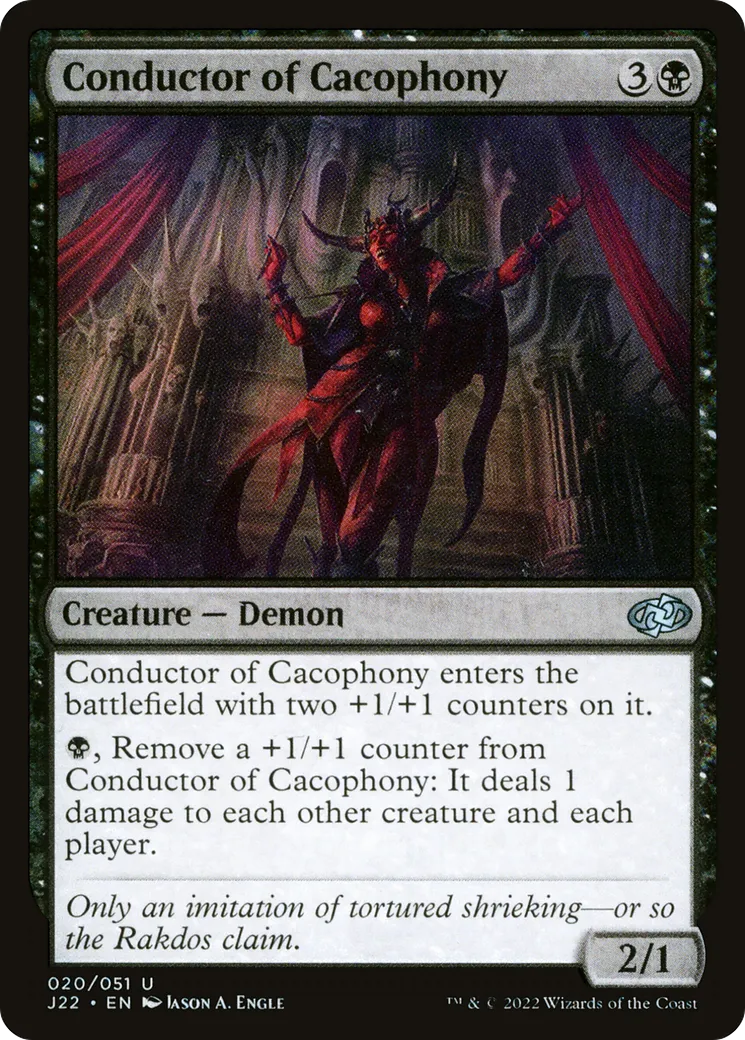 Conductor of Cacophony — Jumpstart 2022 — Magic: The Gathering