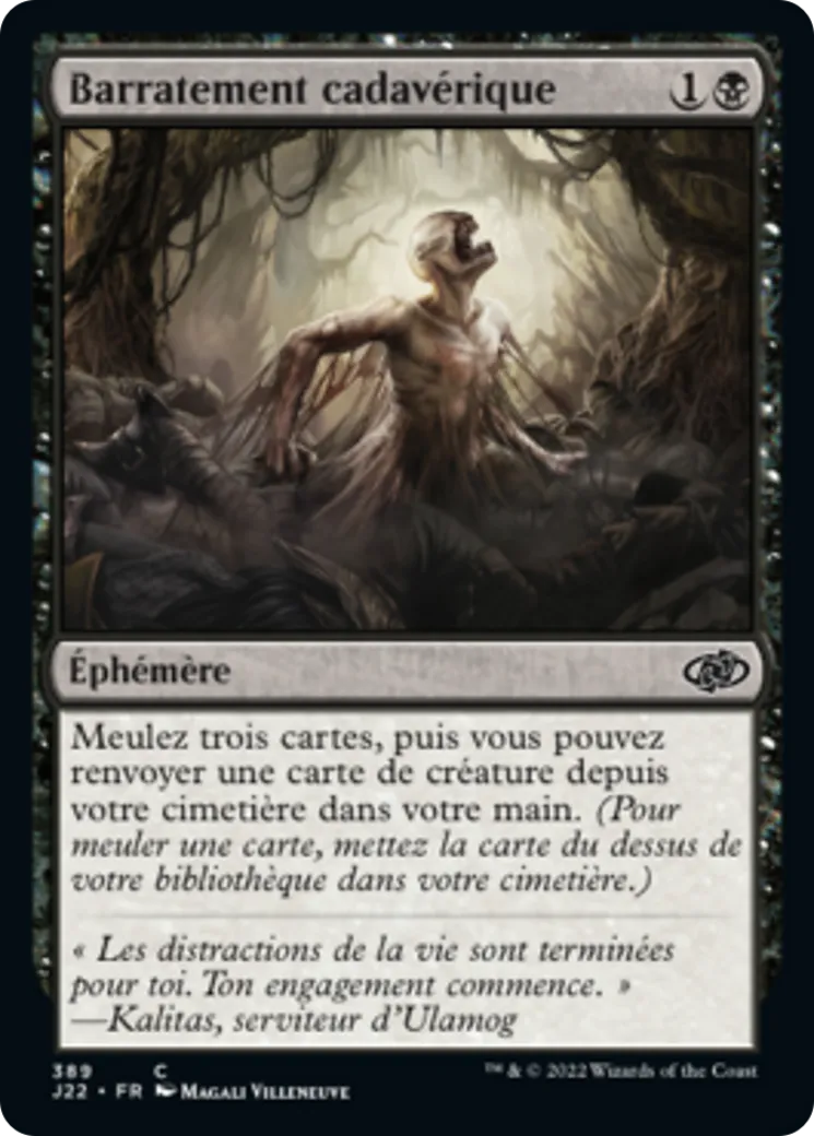 Barratement cadavérique — Jumpstart 2022 — Magic: The Gathering