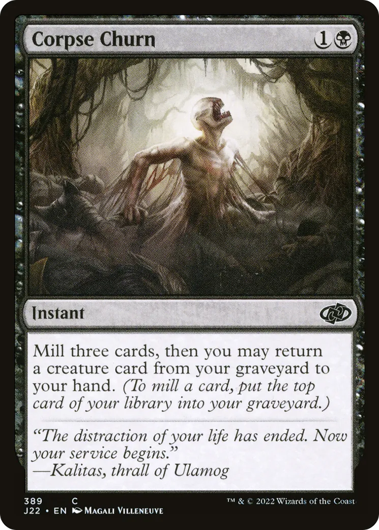 Corpse Churn — Jumpstart 2022 — Magic: The Gathering