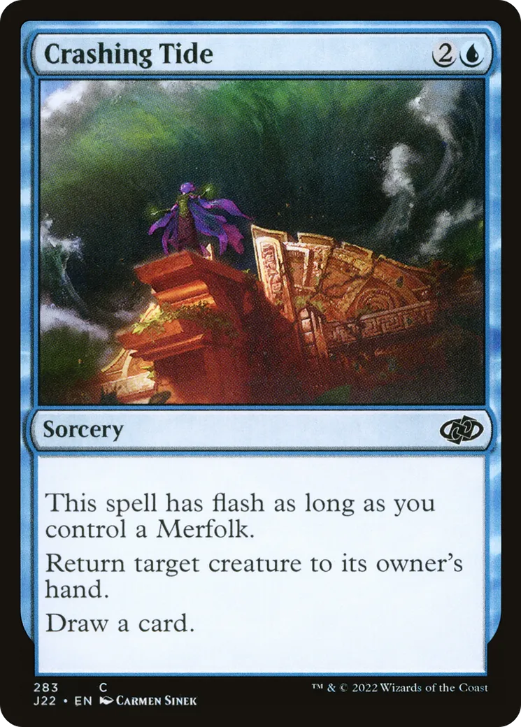 Crashing Tide — Jumpstart 2022 — Magic: The Gathering