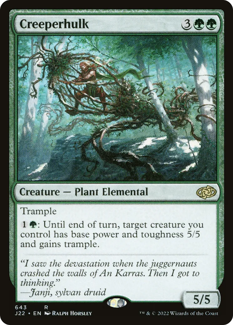 Creeperhulk — Jumpstart 2022 — Magic: The Gathering
