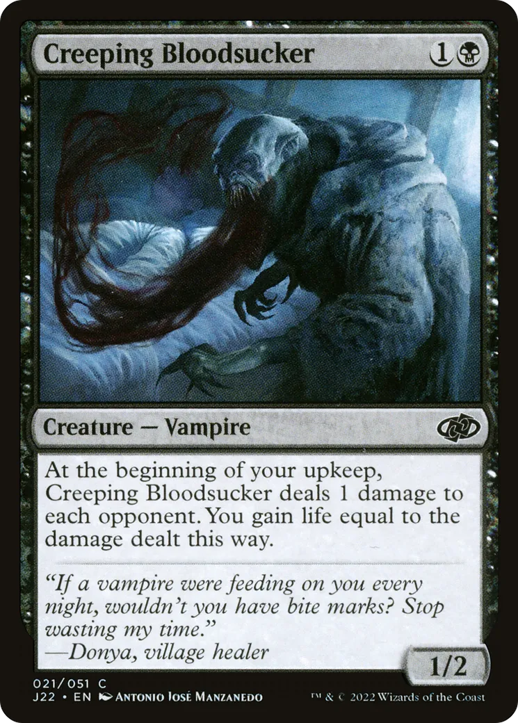 Creeping Bloodsucker — Jumpstart 2022 — Magic: The Gathering