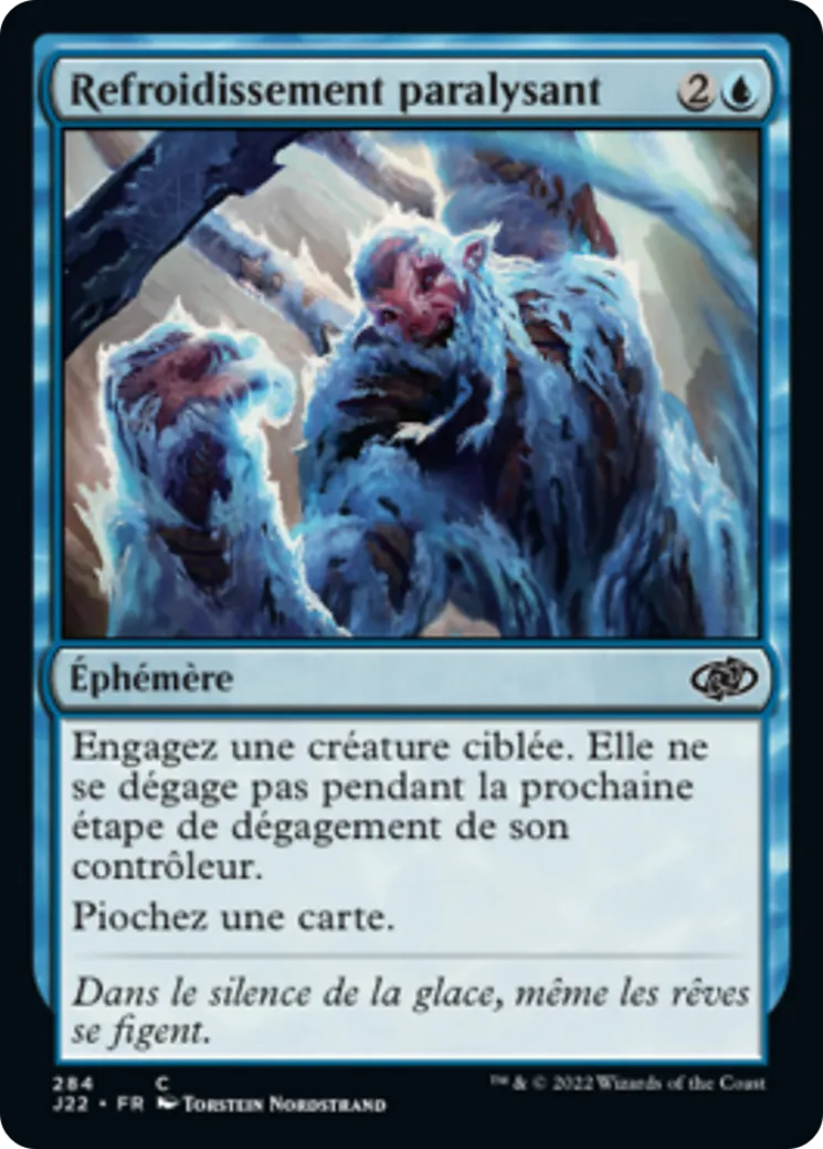 Refroidissement paralysant — Jumpstart 2022 — Magic: The Gathering