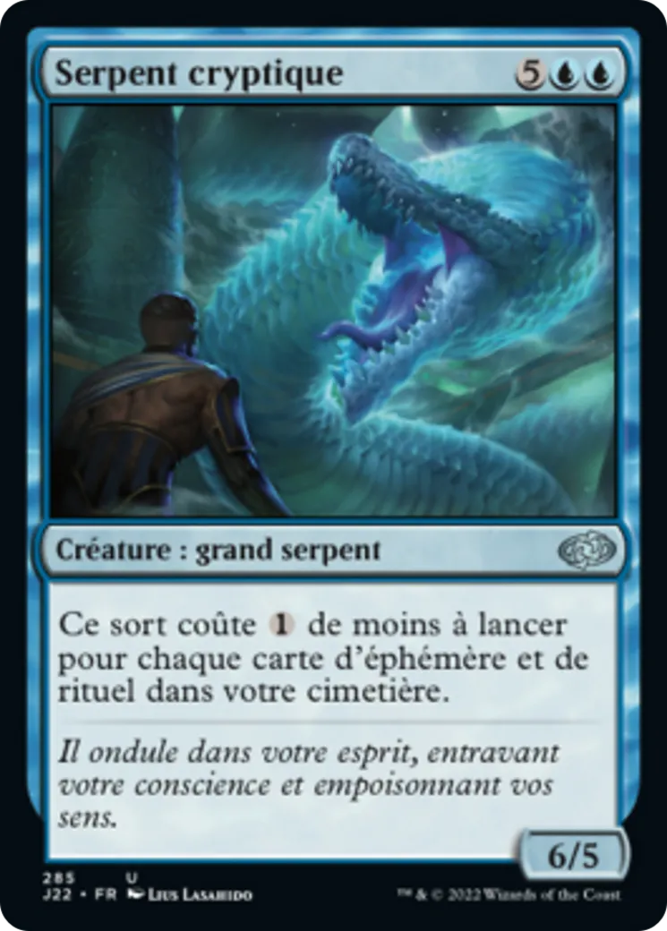 Serpent cryptique — Jumpstart 2022 — Magic: The Gathering