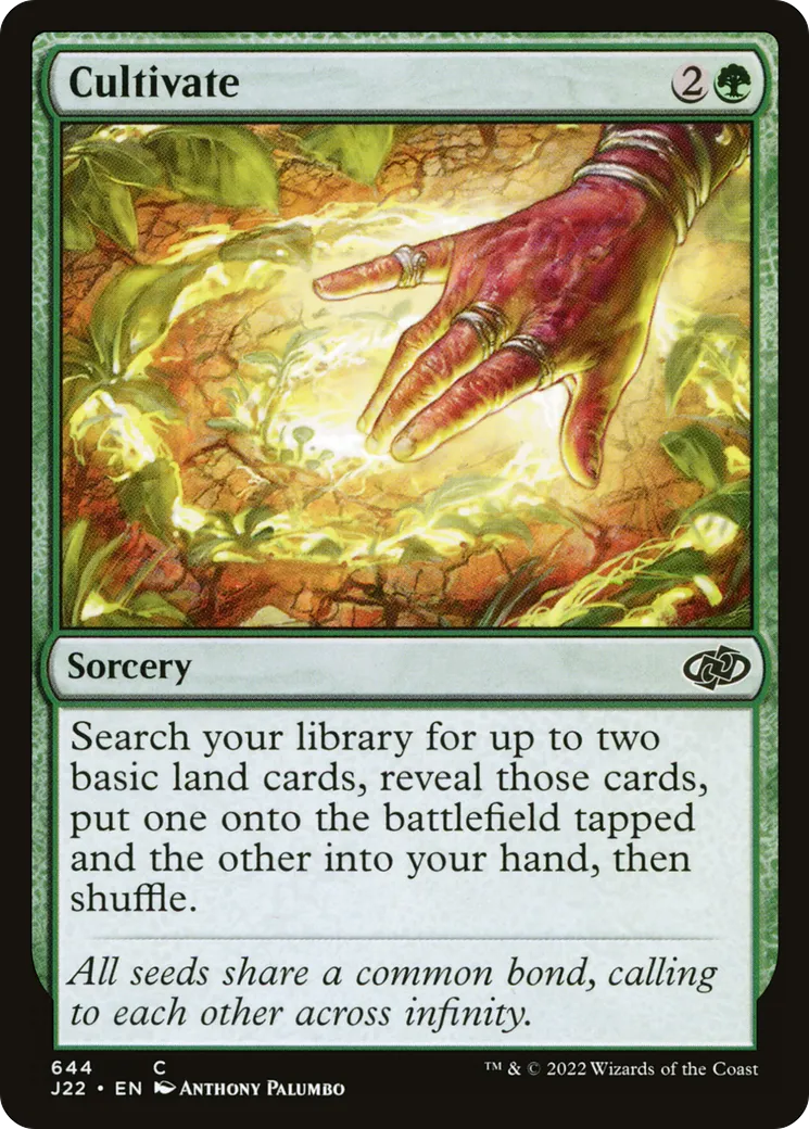 Cultivate — Jumpstart 2022 — Magic: The Gathering