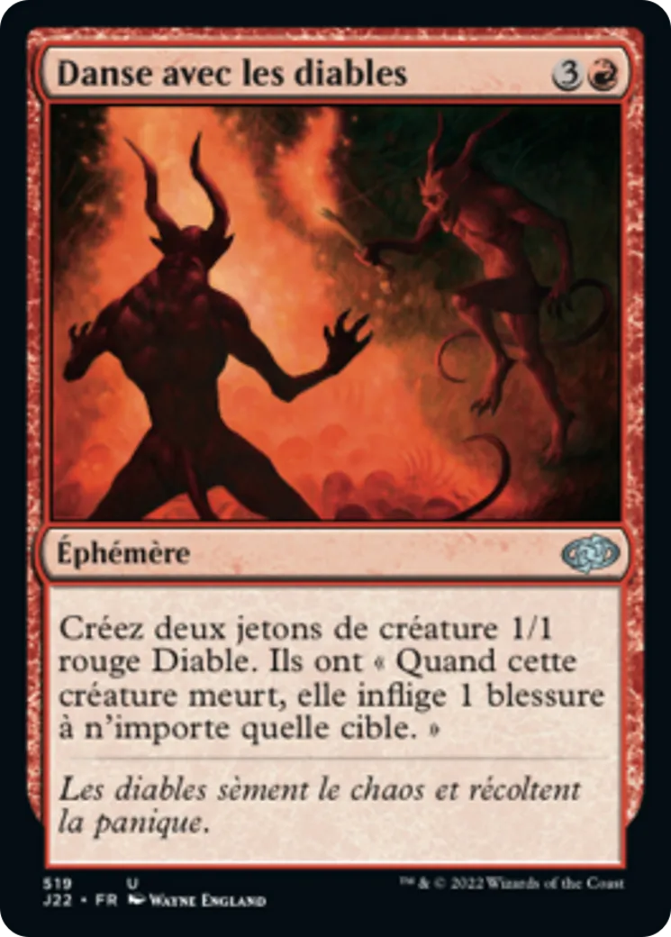 Danse avec les diables — Jumpstart 2022 — Magic: The Gathering