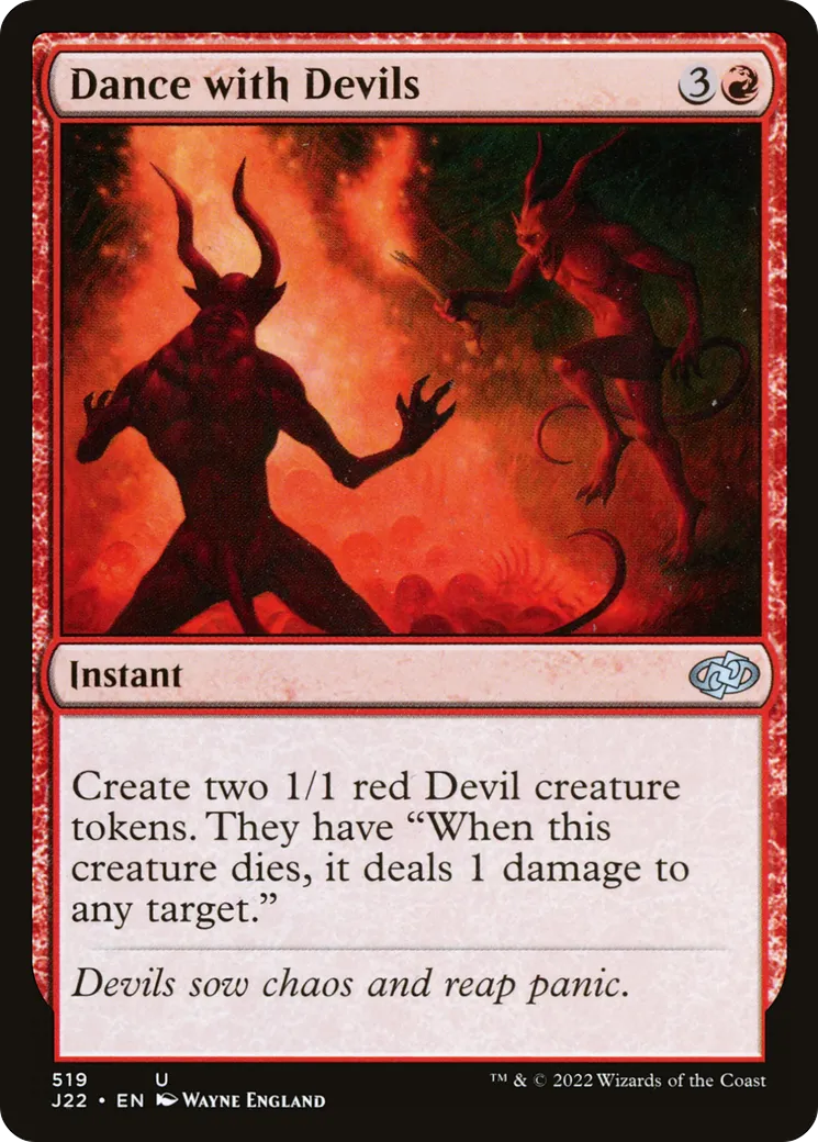 Danse avec les diables — Jumpstart 2022 — Magic: The Gathering