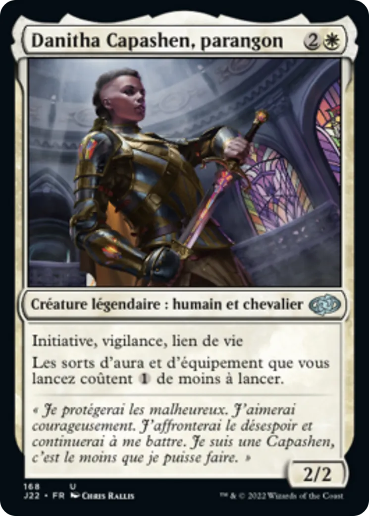 Danitha Capashen, parangon — Jumpstart 2022 — Magic: The Gathering