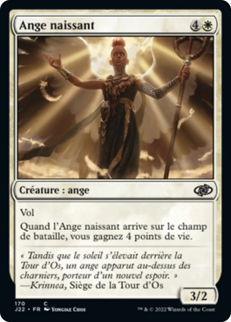Ange naissant — Jumpstart 2022 — Magic: The Gathering