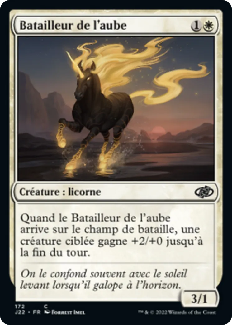Batailleur de l'aube — Jumpstart 2022 — Magic: The Gathering