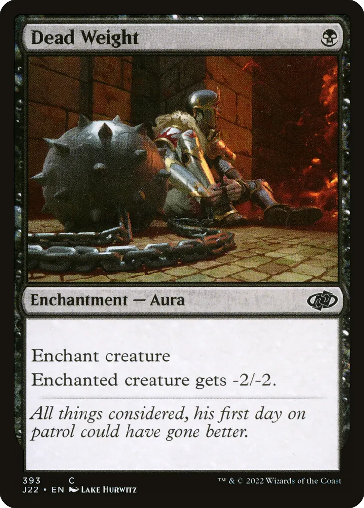 Dead Weight — Jumpstart 2022 — Magic: The Gathering