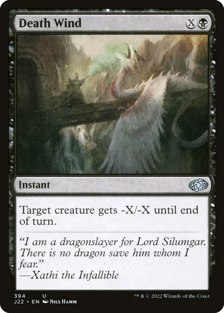 Death Wind — Jumpstart 2022 — Magic: The Gathering
