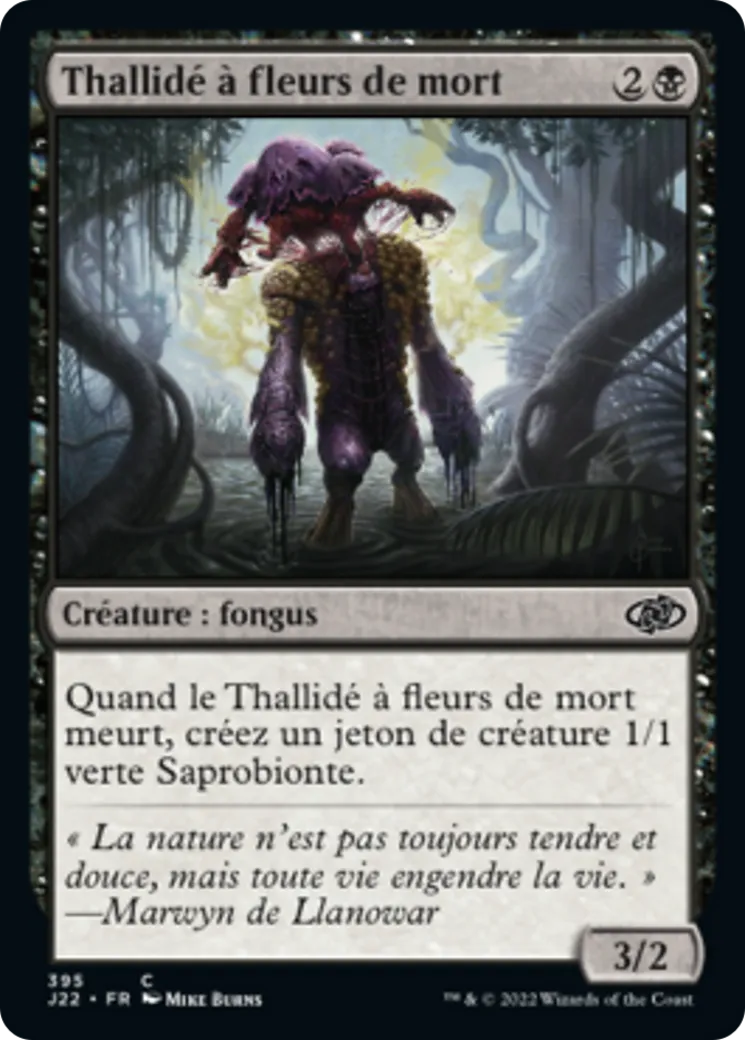 Thallidé à fleurs de mort — Jumpstart 2022 — Magic: The Gathering