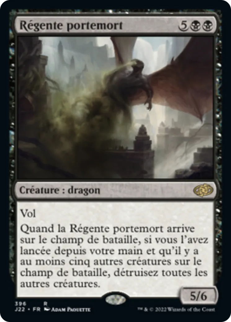 Régente portemort — Jumpstart 2022 — Magic: The Gathering