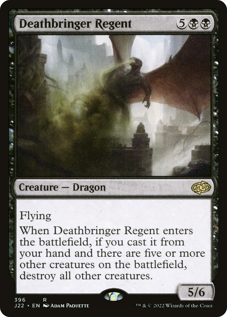 Deathbringer Regent — Jumpstart 2022 — Magic: The Gathering