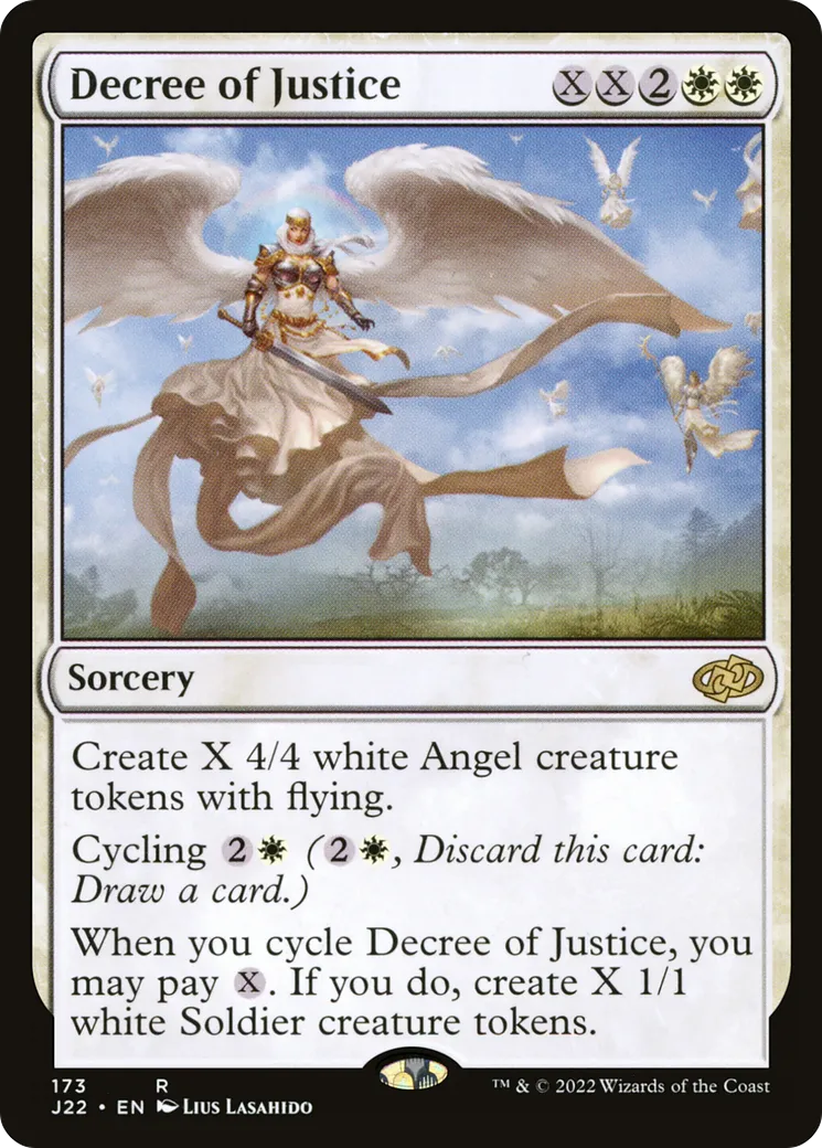 Decree of Justice — Jumpstart 2022 — Magic: The Gathering