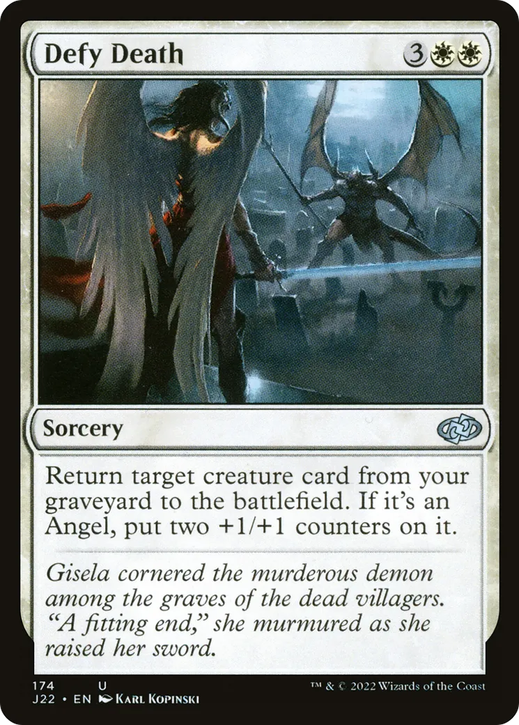 Defy Death — Jumpstart 2022 — Magic: The Gathering