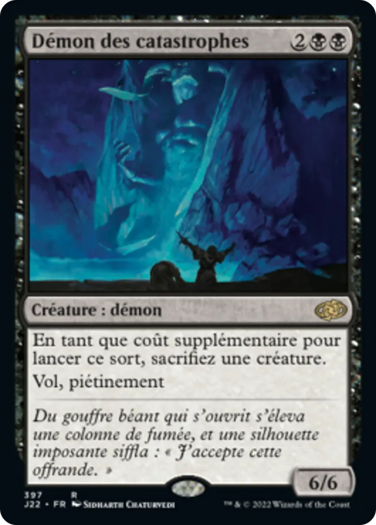 Démon des catastrophes — Jumpstart 2022 — Magic: The Gathering