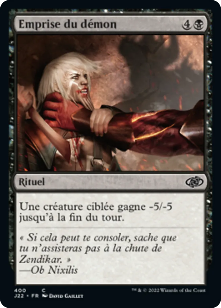 Emprise du démon — Jumpstart 2022 — Magic: The Gathering