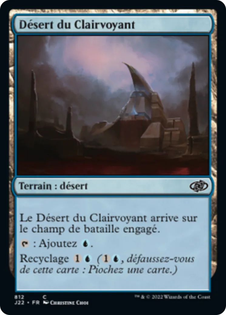 Désert du Clairvoyant — Jumpstart 2022 — Magic: The Gathering