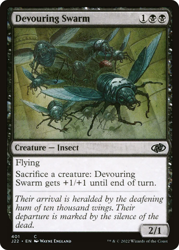Devouring Swarm — Jumpstart 2022 — Magic: The Gathering