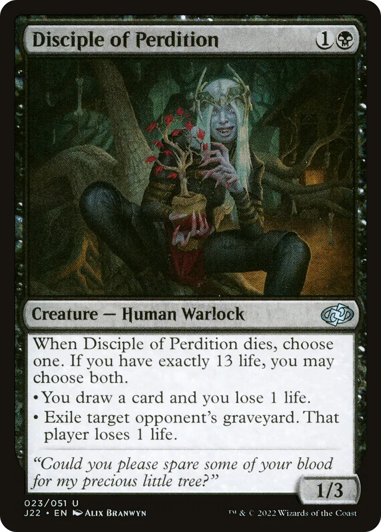 Disciple of Perdition — Jumpstart 2022 — Magic: The Gathering