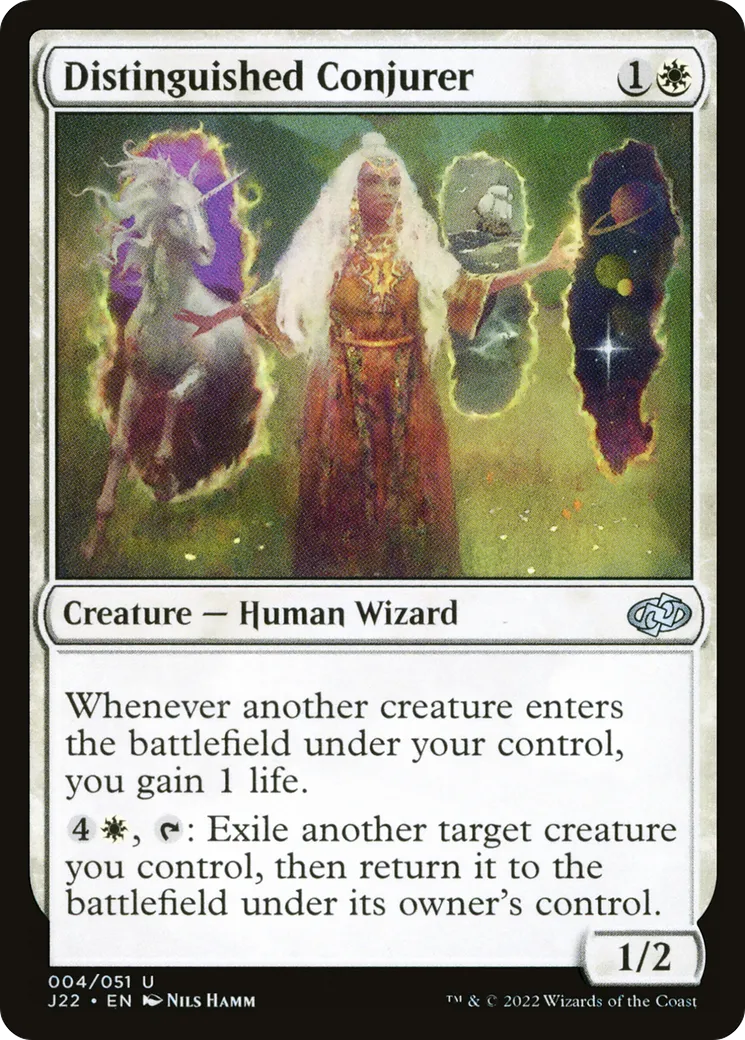 Distinguished Conjurer — Jumpstart 2022 — Magic: The Gathering