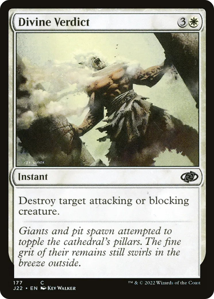 Divine Verdict — Jumpstart 2022 — Magic: The Gathering