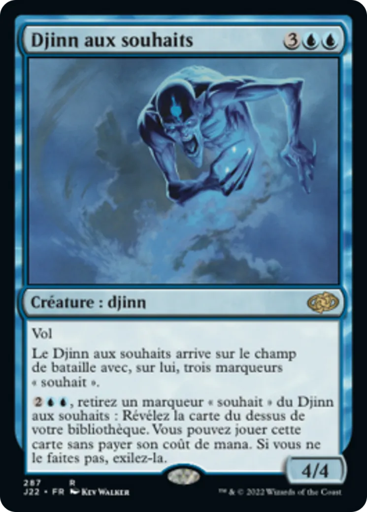 Djinn aux souhaits — Jumpstart 2022 — Magic: The Gathering