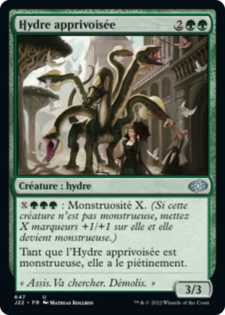 Hydre apprivoisée — Jumpstart 2022 — Magic: The Gathering