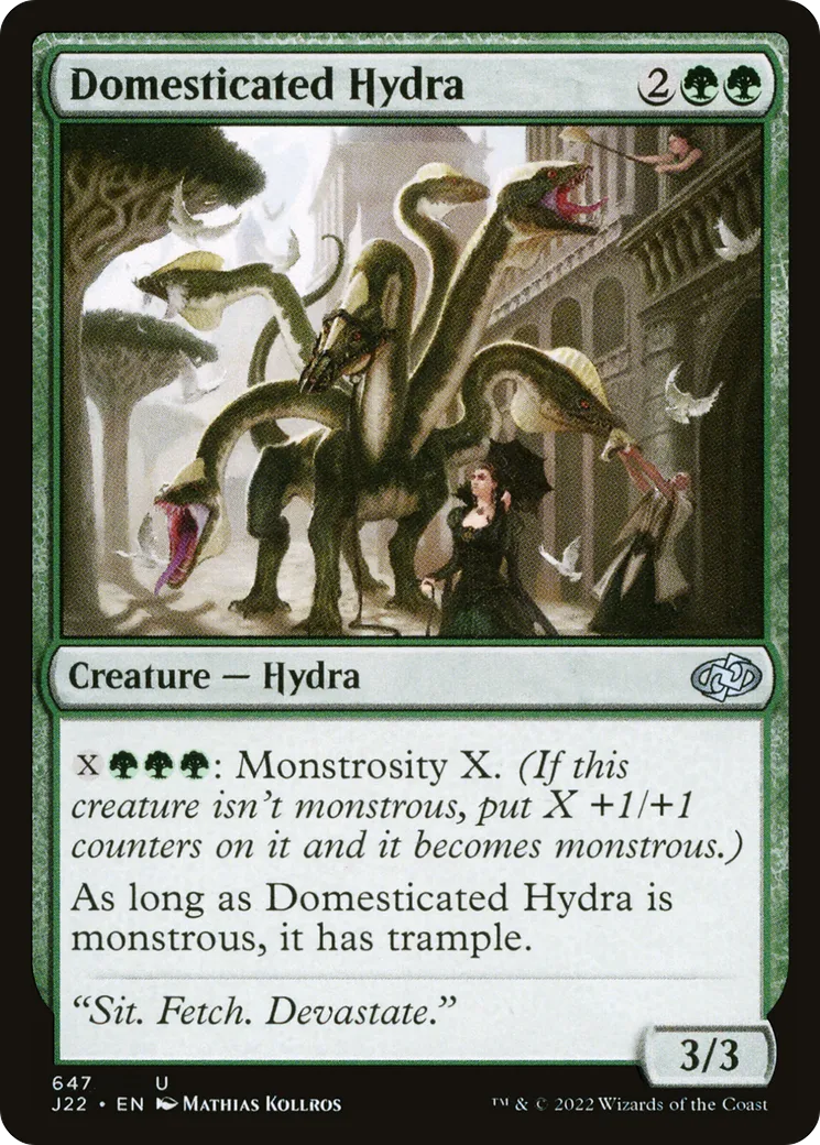 Domesticated Hydra — Jumpstart 2022 — Magic: The Gathering