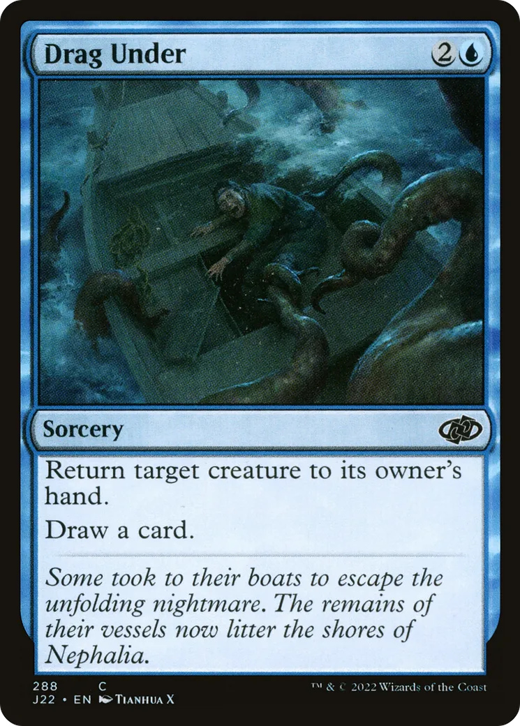 Drag Under — Jumpstart 2022 — Magic: The Gathering