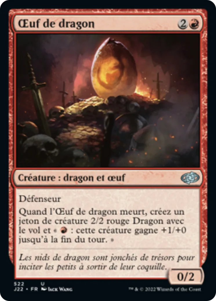 Œuf de dragon — Jumpstart 2022 — Magic: The Gathering