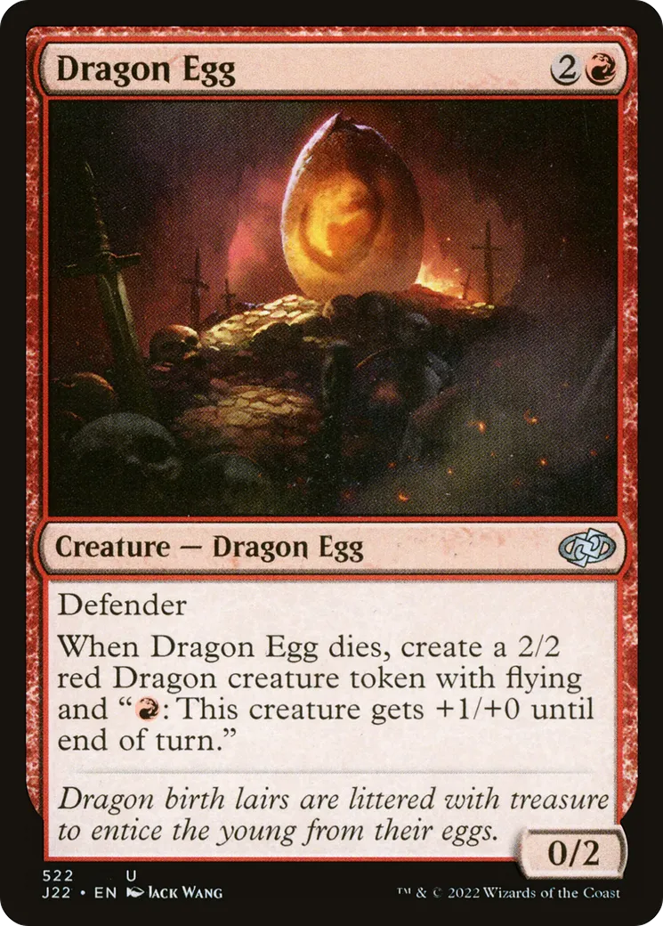 Dragon Egg — Jumpstart 2022 — Magic: The Gathering