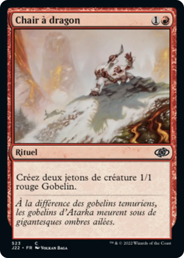 Chair à dragon — Jumpstart 2022 — Magic: The Gathering