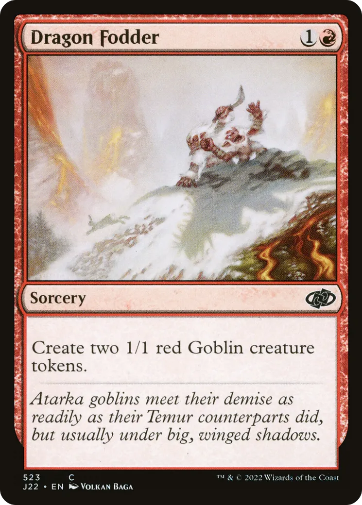 Dragon Fodder — Jumpstart 2022 — Magic: The Gathering