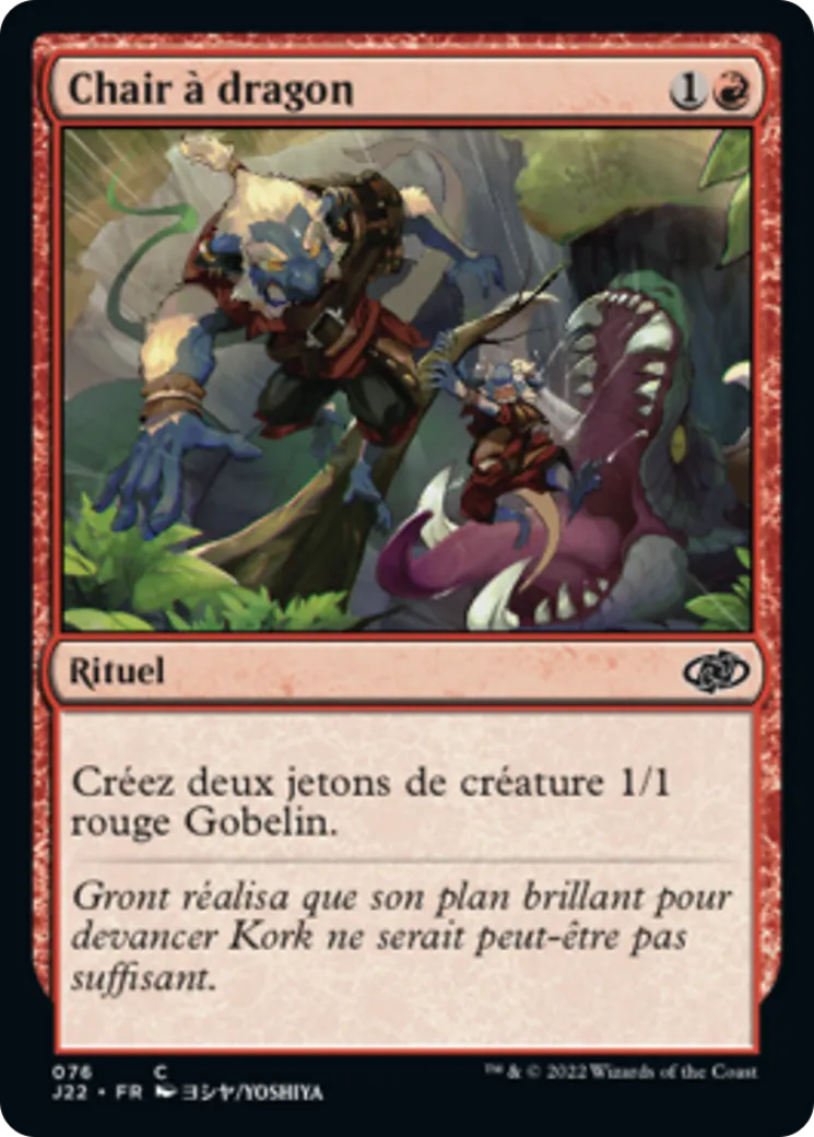 Chair à dragon — Jumpstart 2022 — Magic: The Gathering